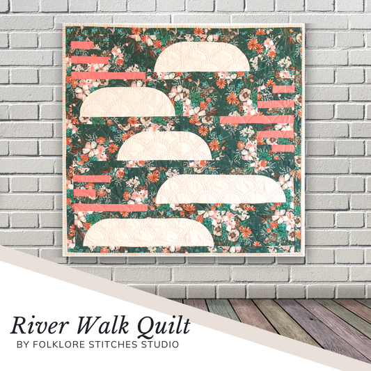 River Walk Quilt Pattern - PDF