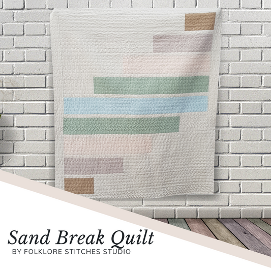 Sand Break Quilt Pattern - PDF [FREE]