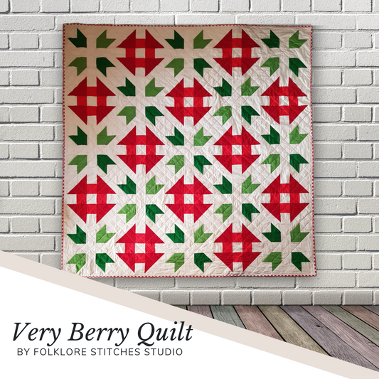 Very Berry Quilt Pattern - PDF